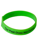 Demons Behind Me Foundation - Double-Sided Wristband