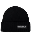 Large Woven Patch Premium Beanie (2 Colors)
