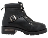 Edgewalker Men's 6"  Black Motorcycle Boots