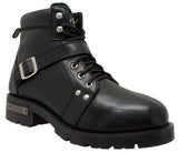 Edgewalker Men's 6"  Black Motorcycle Boots