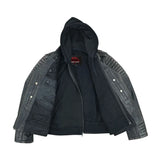 Evergreen Women's  Leather Motorcycle Jacket – Olive