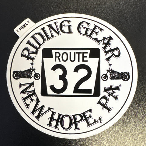 Route 32 Riding Gear Store Sticker