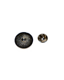 Patriotic Circle Skull Enamel Pin