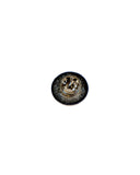 Patriotic Circle Skull Enamel Pin