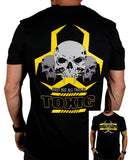 Closeout- Men's "Toxic" Black T-Shirt