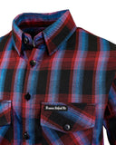 CLOSEOUT The "Miami" Flannel (Hidden Snap Collars)
