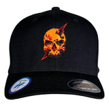 Flexfit Black "Never Fade" Fire Electric Head