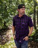 "Raven" Light-Weight 4-Way Stretch Button Up