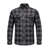 Sentry - Men's armored Motorcycle Flannel Shirt