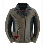 Fusion Flow Women's  Leather Motorcycle Jacket