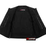 Vortex - Perforated Leather Vest