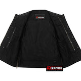 Vortex - Perforated Leather Vest