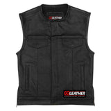 Vortex - Perforated Leather Vest