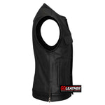 Vortex - Perforated Leather Vest