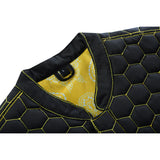 Gloom Gold Men's Black Mesh Textile Vest