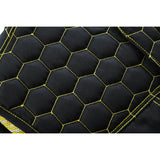 Gloom Gold Men's Black Mesh Textile Vest