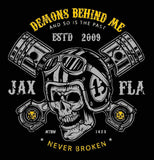 Men's Helmet & Pistons Premium Light-Weight T-Shirt