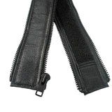 VXP55 Men's Black Universal Vest Expander Panel with Black Oxides Zip