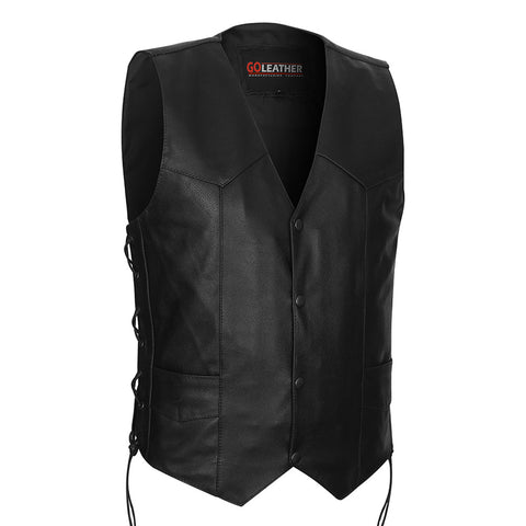 Desperado - Classic V Neck Side Laced Vest