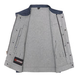 Raw Valor - Dark Blue Raw Denim Vest