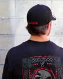 Black Never Fade "The Gambler" Fitted Cap