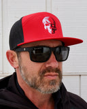 Richardson 7 Panel Adjustable Cap - Two Tone Skull