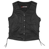 Venus - Ladies Full Length Leather Vest
