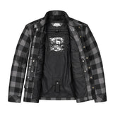 Sentry - Men's armored Motorcycle Flannel Shirt