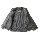 Edge - Premium Men's motorcycle Leather Jacket (Shirt Style)