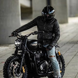 Edge - Premium Men's motorcycle Leather Jacket (Shirt Style)