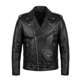 Brando - Men's Motorcycle Leather Jacket