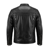 Goose - Premium Men's Leather Motorcycle Jacket