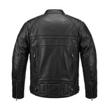 Grizzly - Men's Ultra Leather Motorcycle Jacket