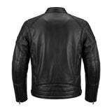 Ace - Ultra Men's Black Leather Motorcycle Jacket