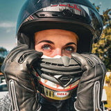 Purple Reign - Women's Leather Motorcycle Gloves