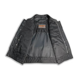 Diamond – Lowcut Men’s Motorcycle Leather Vest