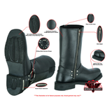 Men's Waterproof Harness Boots