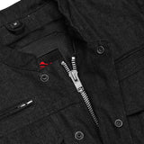 Mens Rough Rub-Off Denim Jacket