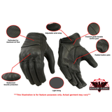 Women's Perforated Sporty Glove