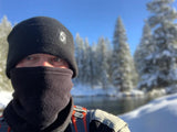 NG2 Single Layer Fleece NeckGaiter- Black