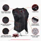 Night Edge Black Ladies Vest