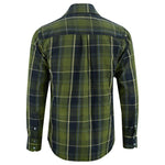Green forest Men's Outdoor Green Flannel Shirt