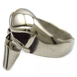 R33 Punisher Skull Stainless Steel Biker Ring