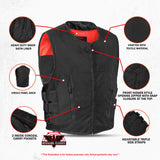 Men's Textile Updated SWAT Team Style Vest