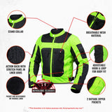 Men's High-Vis Racer Mesh Jacket