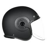 D.O.T. & ECE Daytona Retro Jet- Dull Black