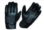 American Flag Reflective Mens Leather Gloves