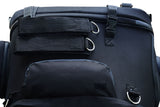 Renegade Classics Black Heavy Duty Textile Motorcycle Pet Carrier Si