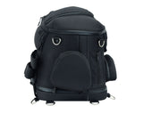 Renegade Classics Black Heavy Duty Textile Motorcycle Pet Carrier Si