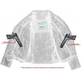 Men's Lightweight Drum Dyed Naked Lambskin Crossover Scooter - Black